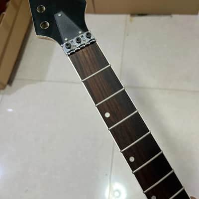 Maple Electric Guitar Neck, Rosewood 24 Frets Locking Nut image 1