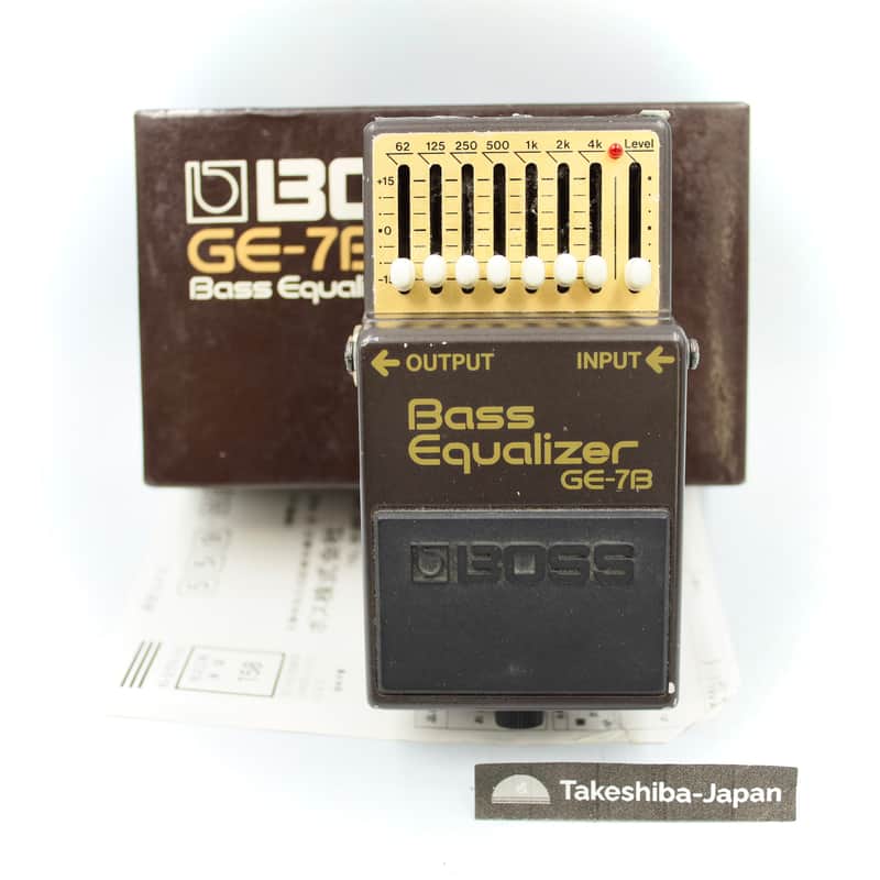 Boss GE-7B Bass Equalizer | Reverb France