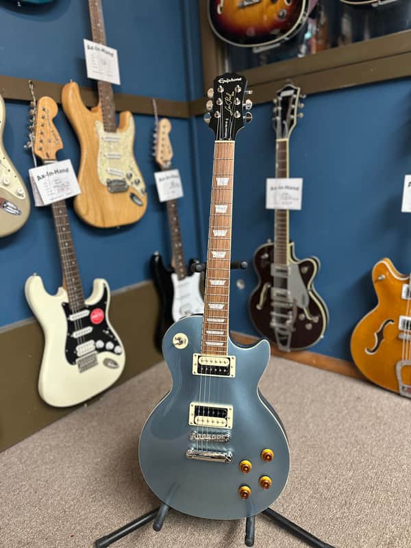 Epiphone Les Paul Traditional Pro-III 2019 - Pelham Blue image 1