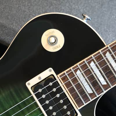 2013 Gibson Les Paul Slash Signature 50's Standard Electric Guitar Anaconda Green + HSC image 3