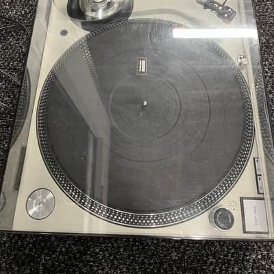 Technics SL-1200MK5 Silver Pair - Original Dust Covers, Headshells, Audio-Technica Cartridges image 9