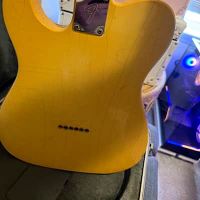 1969 Blonde Fender Telecaster with Maple Fretboard and Hardshell Case image 7