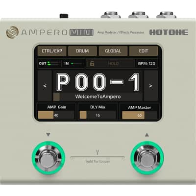 Hotone Ampero Mini Amp Modeler/Effects Processor Vanilla image 1