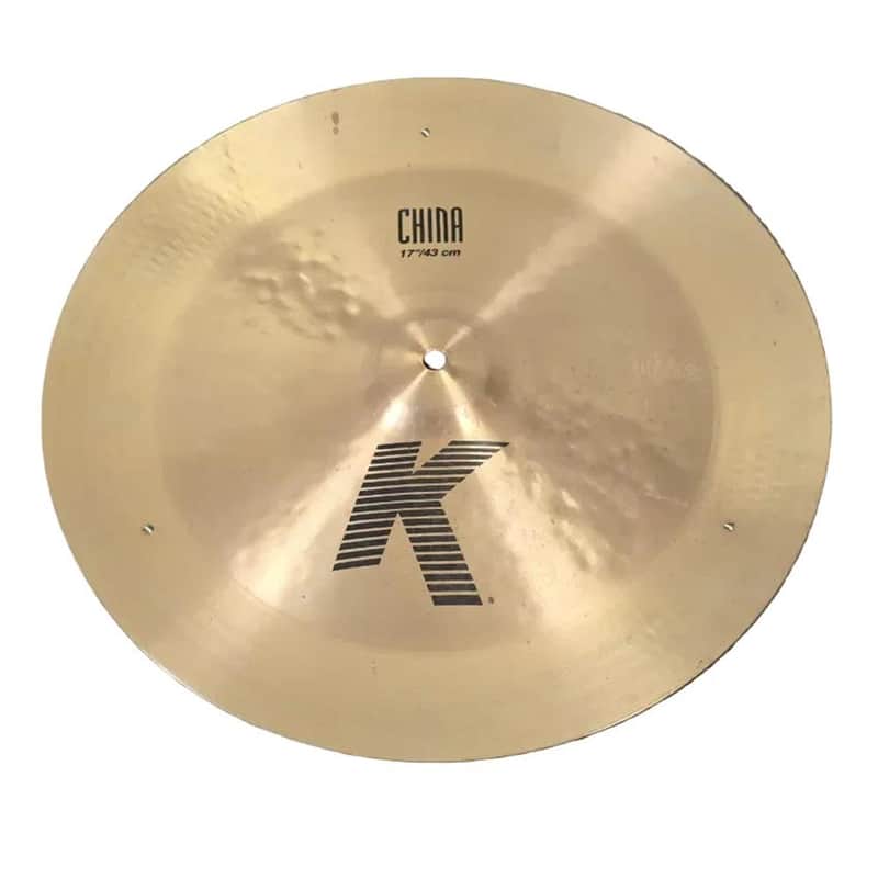 Used Zildjian K China Cymbal 17" w/Rivets - Good image 1