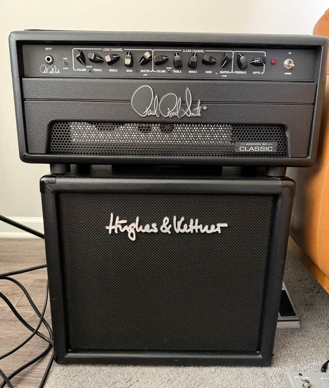 PRS Archon Classic 2-Channel 50-Watt Guitar Amp Head 2025 - Present - Black image 1