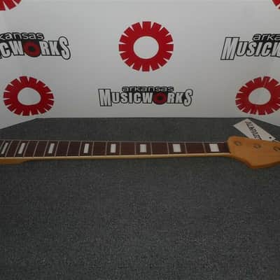 Fender Licensed 70's Jazz Bass Neck, Pearl Block Inlays, #JRF-B