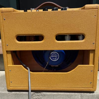 1955 ( Custom )Fender 5D3 Deluxe Transitional Vintage Tweed Amp Custom Build Modern Custom Build image 4