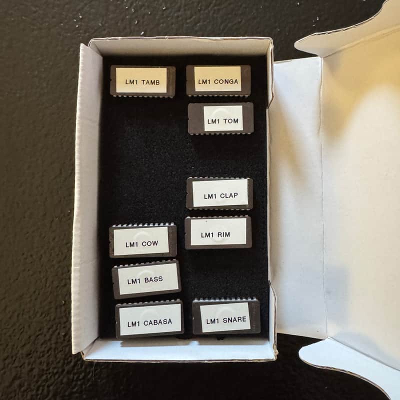 Linndrum LM1 EPROM Sounds for LM2 image 1