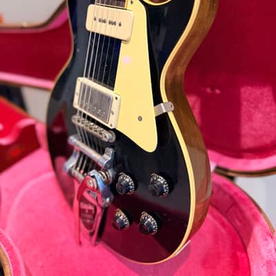 Gibson Custom Shop Dealer Select 1956 Les Paul Standard Reissue Bigsby Ebony Murphy Lab Light Aged 2025 - Ebony image 4