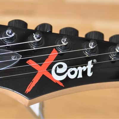 2004 Cort  X6 BLK X-6 Black Electric Guitar - Excellent Conditions - Free World Shipping image 8