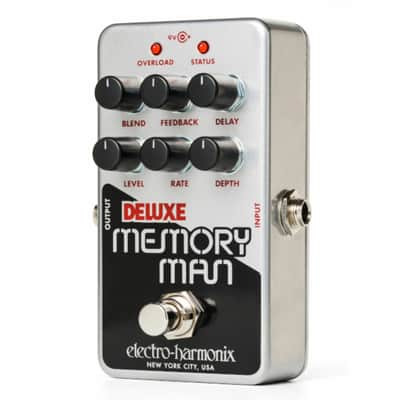 Electro-Harmonix EHX Nano Deluxe Memory Man Analog Delay/Chorus/Vibrato Effects Pedal image 3