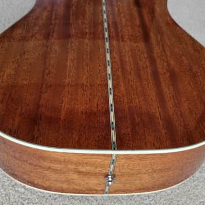 Fender PD-220E Dreadnought Acoustic Electric Guitar, Natural Finish, Hard Shell Case image 13