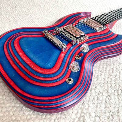 Gibson Zoot Suit SG 2010 - 2011 - Red and Blue Bild 3