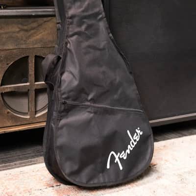 Fender California Standard Redondo Mini Acoustic Guitar - Black with Gig Bag image 15