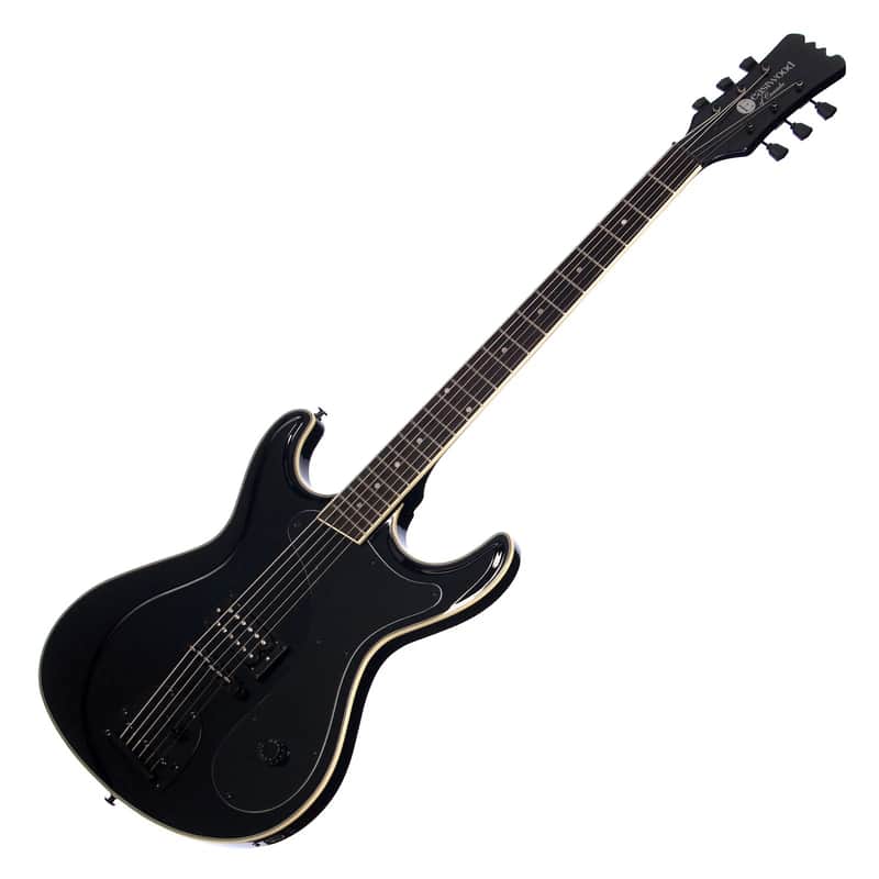 Eastwood Sidejack Baritone DLX Blackout Black image 1