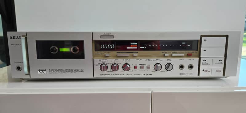 Akai Gx-F51 1982 - Silver | Reverb