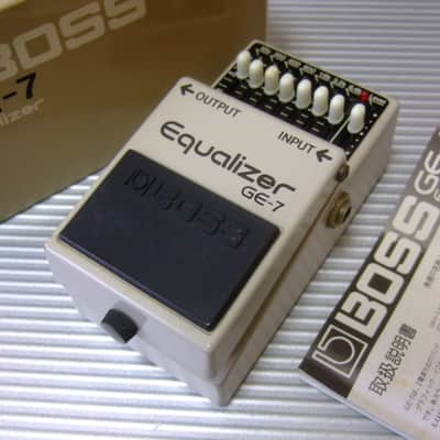 Boss GE-7 Graphic EQ 1981 - 1992 Made In Japan | Reverb