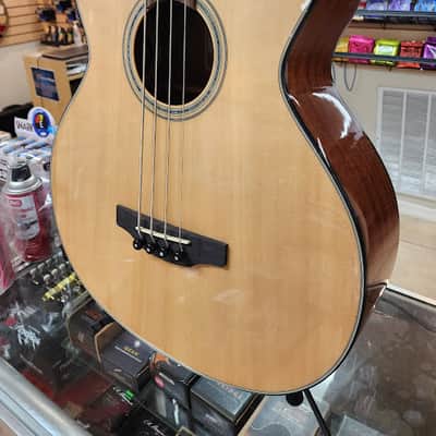 Takamine GB30CE NAT G Series Jumbo Cutaway Acoustic/Electric Bass 2010s - Natural Gloss image 3