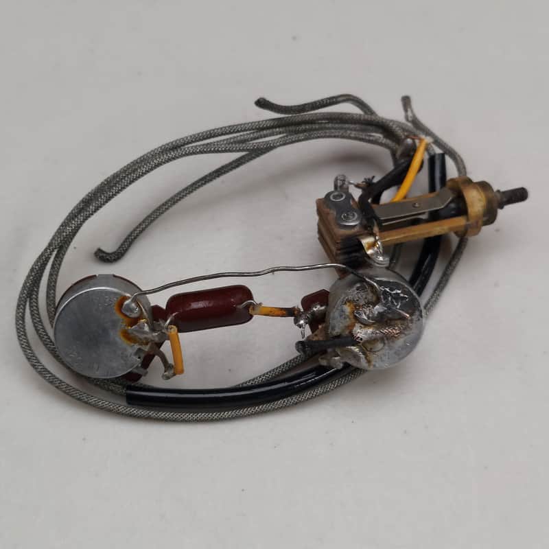 1973 Gibson Les Paul Custom Partial Wiring Harness (E-229) image 1