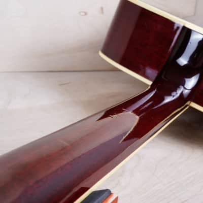 Orville by Gibson Hummingbird MIJ 1991 Natural Lacquer Finish Japan OBG w/ Hard Case image 18