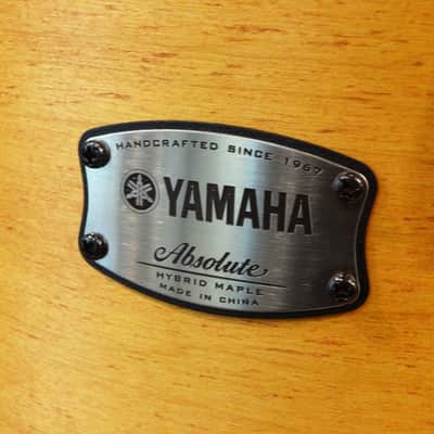 Yamaha Absolute Hybrid Maple 22" 10" 12" 16" Vintage Natural Drum set 2025 image 5