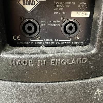 2x Celestion Road Series Speakers 1980-90 image 3