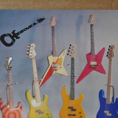 Charvel  San Dimas vintage catalog booklet brochure. 1970's? Excellent. image 2