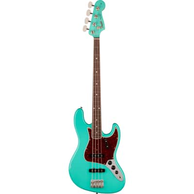 Fender American Vintage II 1966 Jazz Bass RW Sea Foam Green - 4-String Electric Bass image 1