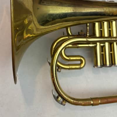 Blessing M-400 Mellophone — Lacquered Brass, Hard Case + Accessories image 5