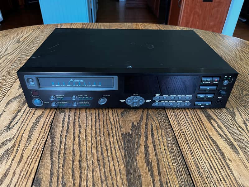 Alesis Masterlink ML-9600 High Resolution Master Disk Recorder 2000s - Black image 1