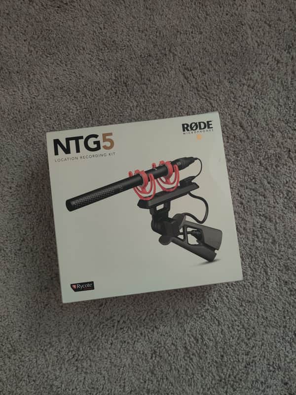 RODE NTG5 Shotgun Condenser Microphone 2019 - Present - Black image 1