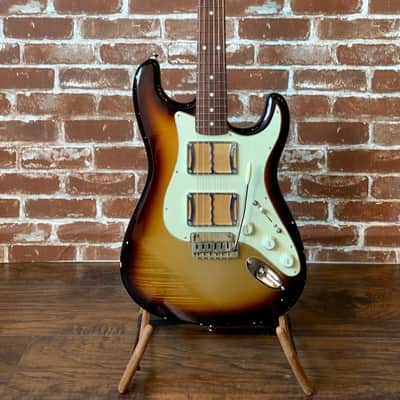 Ronin Foil Bucker Type-S 2020 Goldburst W/ Magic Button & Neck Coil Tap. Upgraded Swamp Ash Body NEW (Authorized Dealer) image 1