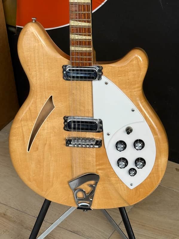 Rickenbacker 360/12 1965 - stunning Mapleglo w/all the 60's Beatle tones necessary ! image 1
