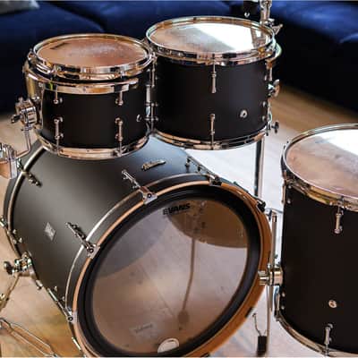 Polmuz Maple Model 1 - 22/10/12/16 - Satin Flat Black Mate Wax image 11