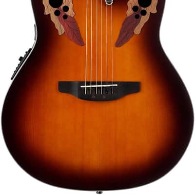 Ovation CE48-1 Celebrity Elite Super Shallow Lyrachord Body Nato Neck 6-String Acoustic-Electric Guitar image 4