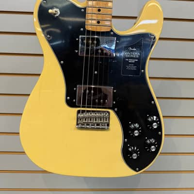 Fender Vintera 70s Telecaster Deluxe 2022 - Vintage Blonde image 3