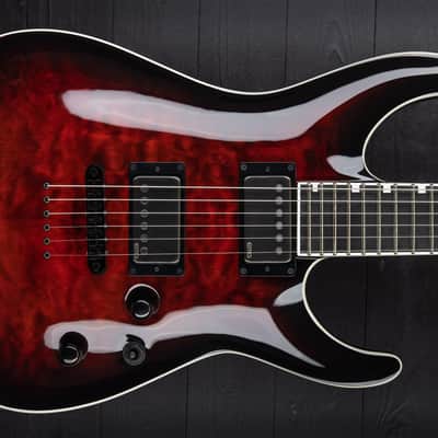 ESP E-II Horizon NT-II STBCSB - See Thru Black Cherry Sunburst image 20