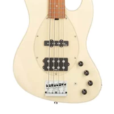 Sadowsky MetroExpress 21-Fret Vintage M/J Bass, Morado Fingerboard, 4-String - Solid Olympic White High Polish image 2