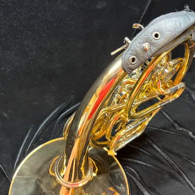 Restored Vintage Alexander 103 in Gold Brass with Cantesanu Leadpipe image 11