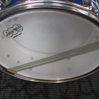 60's Ludwig 5x14" Pioneer Snare No. 491 Blue Sparkle-All Original-Excellent! image 3