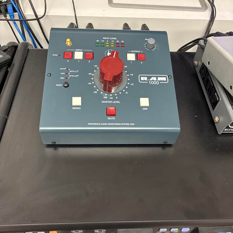 Heritage Audio RAM System 1000 Monitor Controller 2024 - Present - Blue image 1