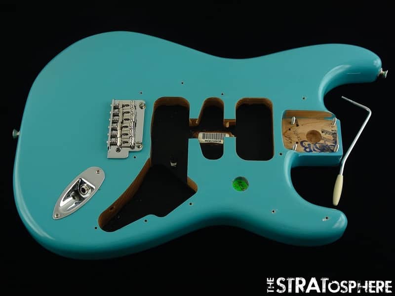 Fender Player II Series Stratocaster, BODY + HARDWARE Strat Alder, Aquatone Blue image 1
