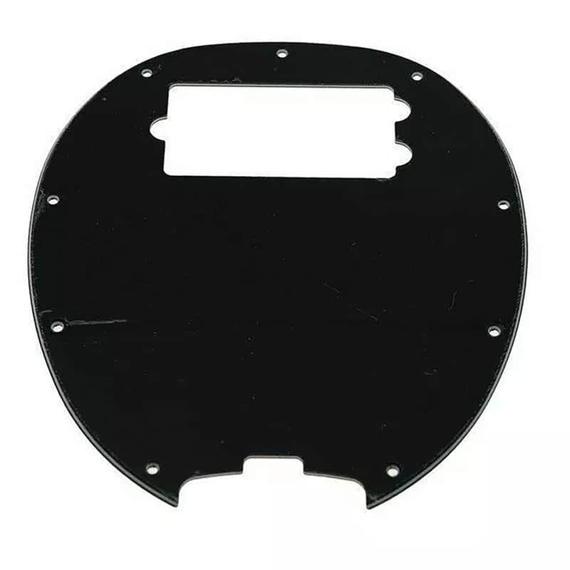 Music Man Stingray 4-String Bass Pickguard - 3-Ply Black image 1