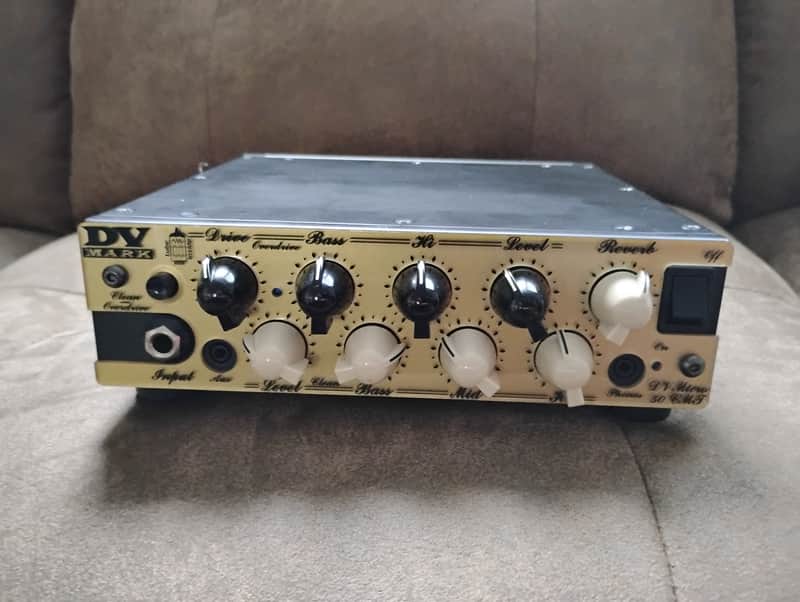 DV DV Mark Micro 50 Gold with footswitch 2020s - gold image 1