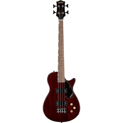 Gretsch Streamliner Jet Club Electric Bass, Walnut Stain image 2