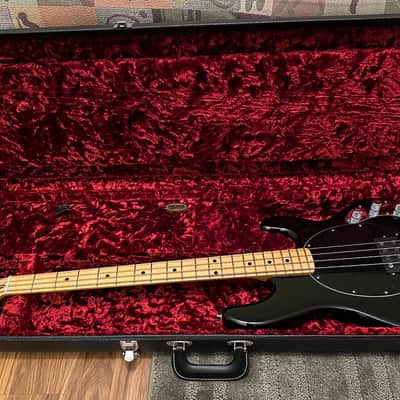 2023 Ernie Ball Music Man Retro 70’s Stingray Black -  8.5 pounds! image 6