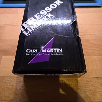 Carl Martin Andy Timmons Signature Compressor/Limiter 2010s - Black image 1