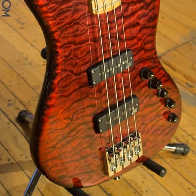 USA Spector Coda Deluxe 4 String NAMM Display Bass #115 image 2