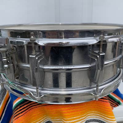 1965 Ludwig LM400 Supraphonic 5x14" 10-Lug Aluminum Snare Drum Chrome-Plated image 8