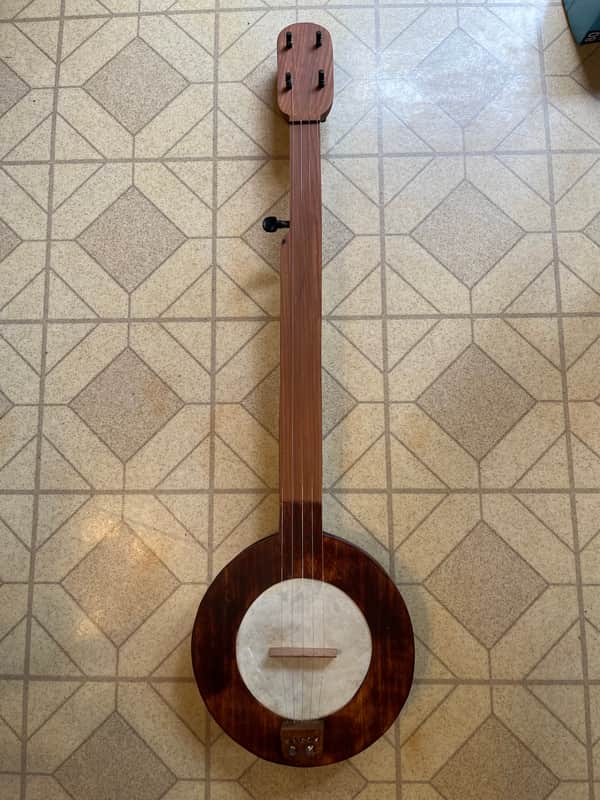 Fretless Mountain banjo, “the gambini” new, steel, poplar & cherry, made in West Virginia!!